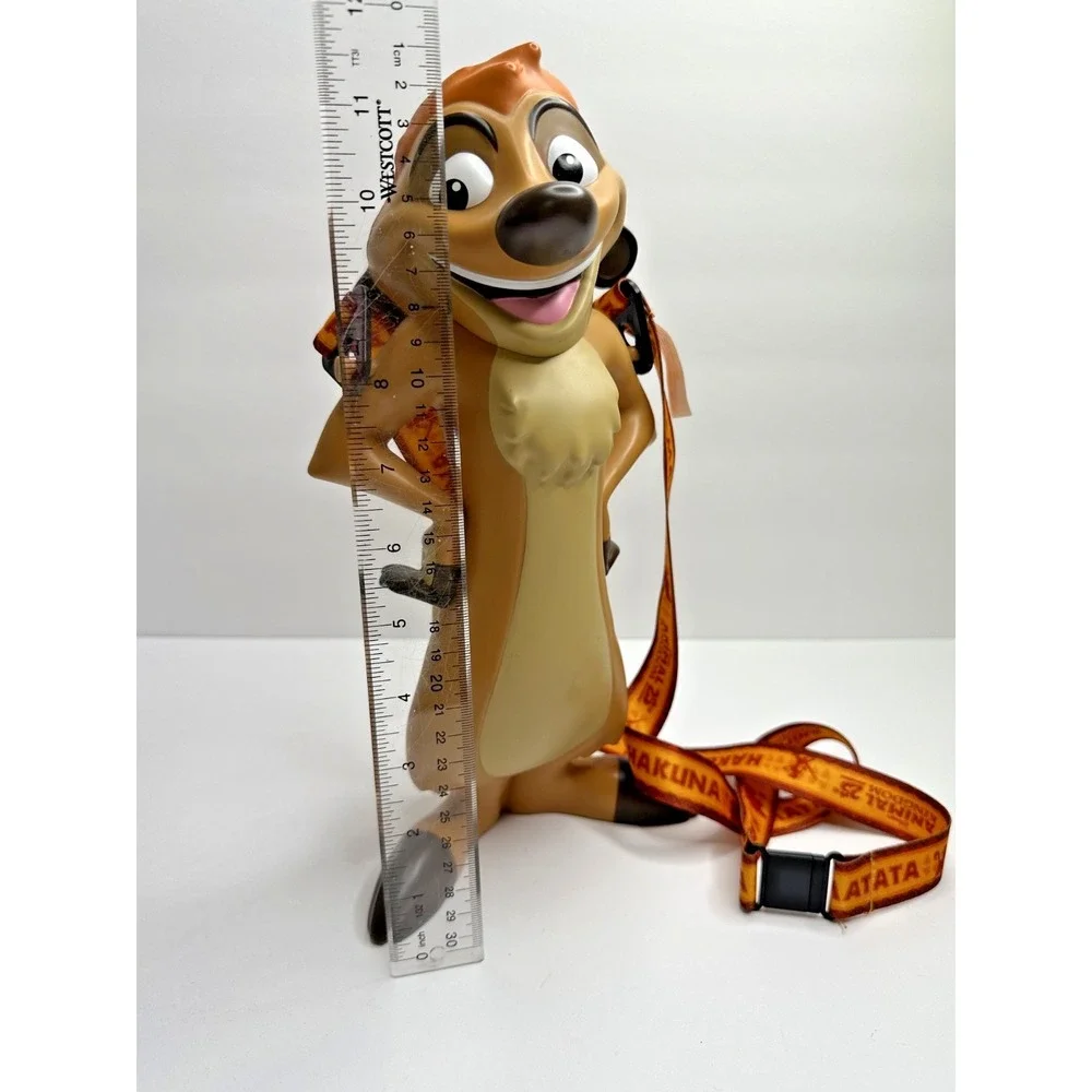 Disney‎ Parks Timon The Lion King Souvenir Drink Cup Straw Lanyard Hakuna Matata